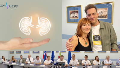 Ko se združita znanost in srčnost: prva robotsko asistirana presaditev ledvice živega darovalca pri nas ali kako je materina hipna odločitev, skupaj z vrhunsko medicino, pomagala rešiti sinovo življenje